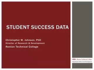Student Success Data
