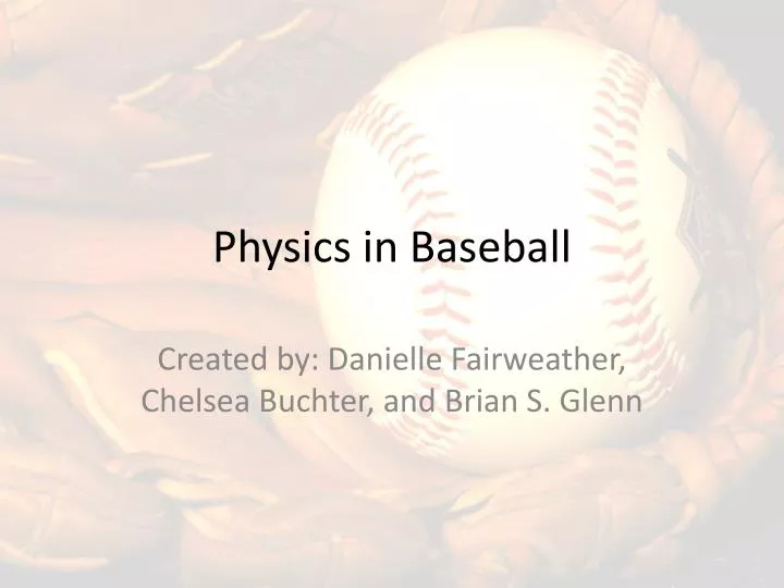 physics in baseball