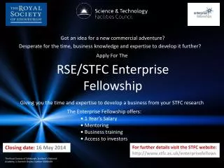 Desperate for the time, business knowledge and expertise to develop it further?