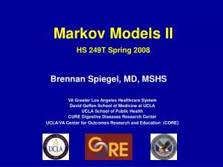 Markov Models II