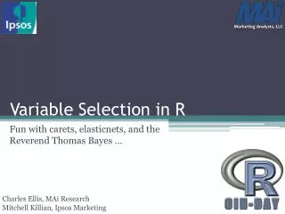 Variable Selection in R