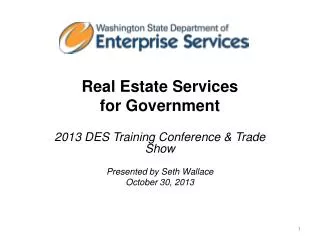 Real Estate Services for Government