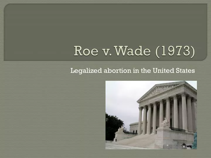 roe v wade 1973