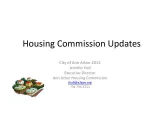 Housing Commission Updates