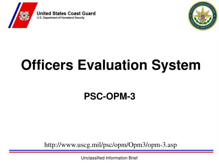 officers evaluation system