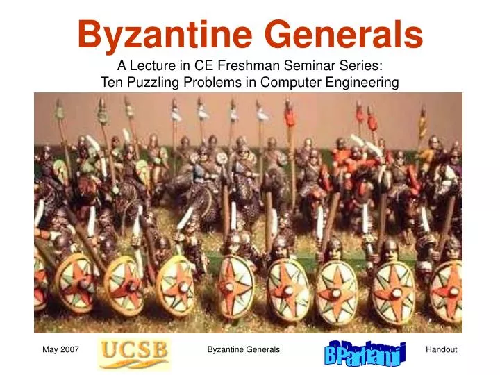 byzantine generals