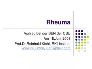 rheuma