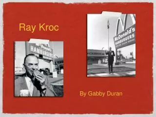 ray kroc