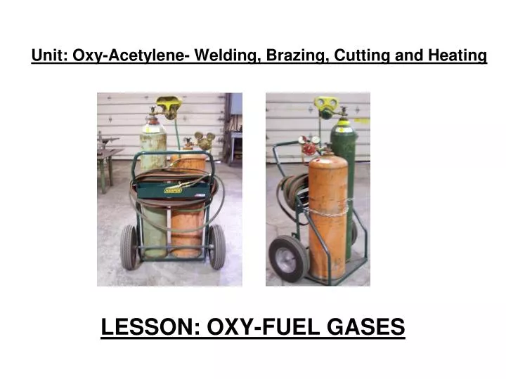 unit oxy acetylene welding brazing cutting and heating