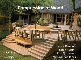 Compression of Wood