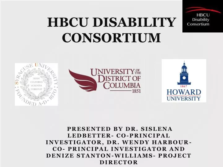 hbcu disability consortium