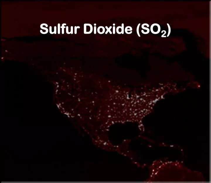 sulfur dioxide so 2