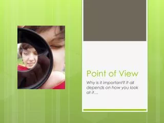point of view