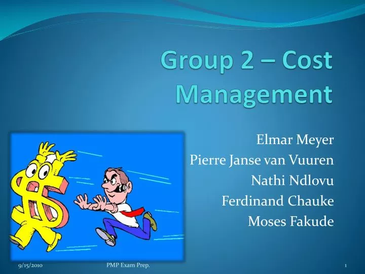 group 2 cost management