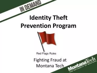 Identity Theft Prevention Program