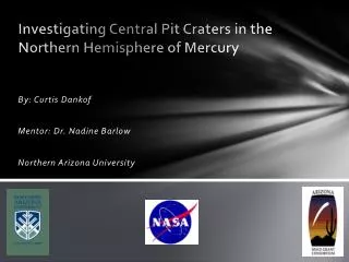 Investigating Central Pit Craters in the Northern Hemisphere of Mercury
