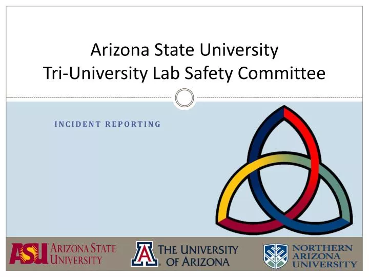 arizona state university tri university lab safety committee