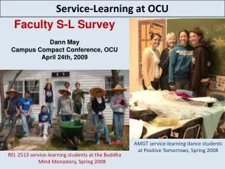 Service-Learning at OCU