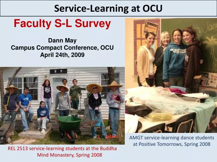 service learning at ocu