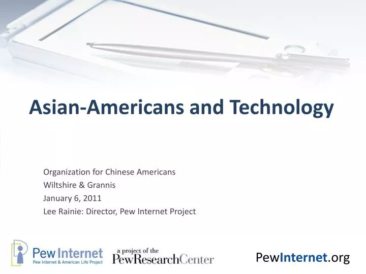 asian americans and technology