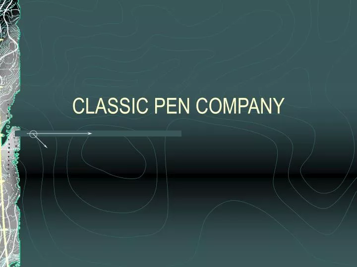 classic pen company