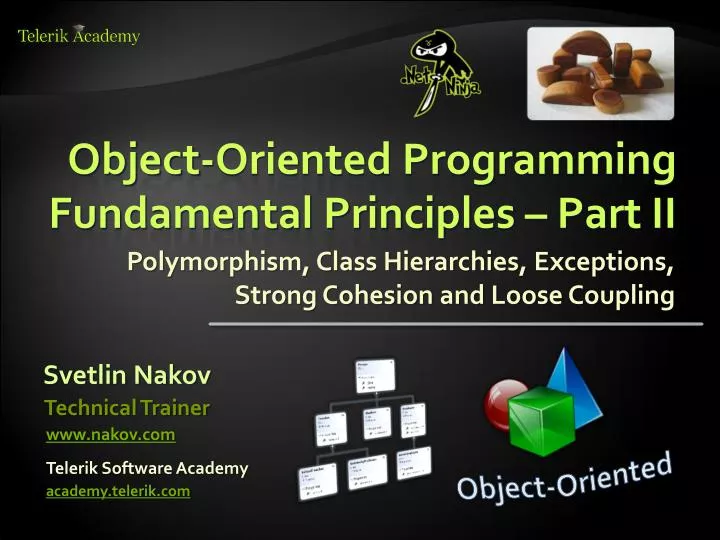 object oriented programming fundamental principles part ii