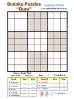 Sudoku Challenge Worksheet for Brain Training - slide 1