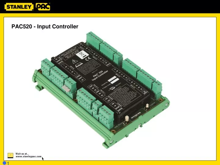 pac520 input controller