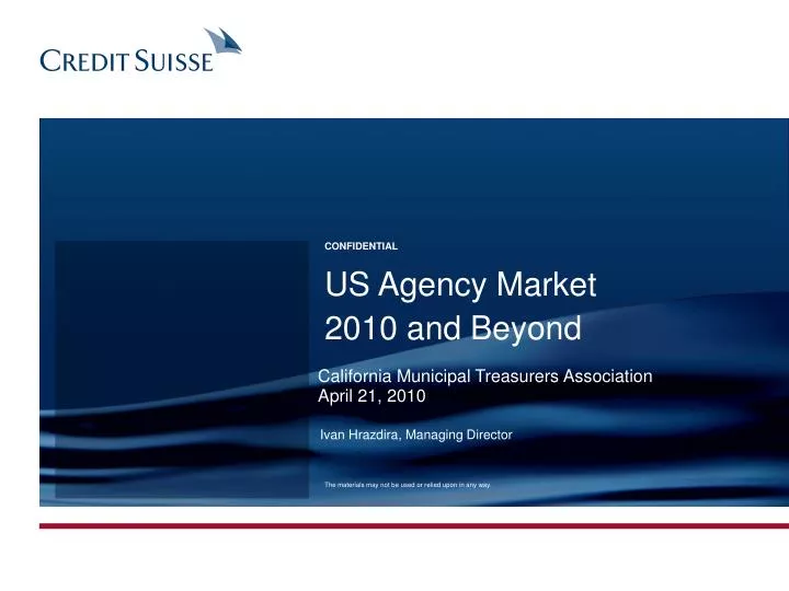 us agency market 2010 and beyond