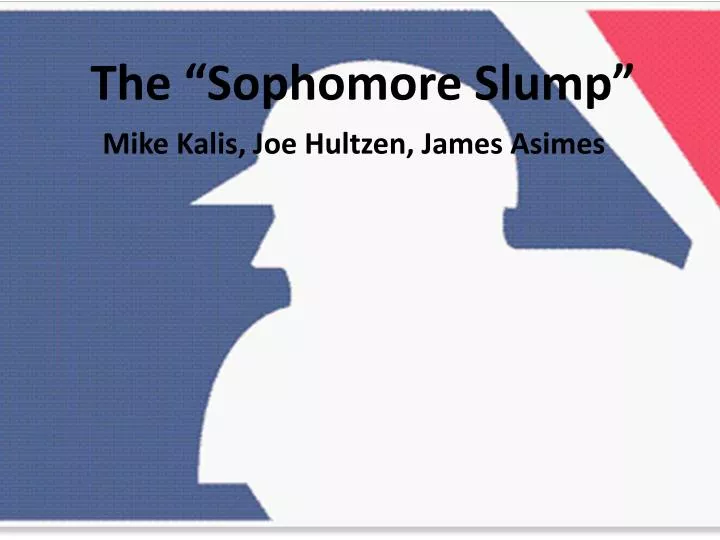 the sophomore slump