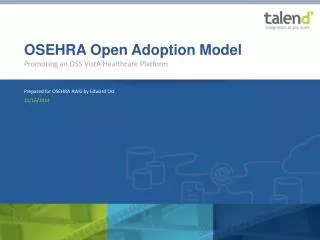 OSEHRA Open Adoption Model