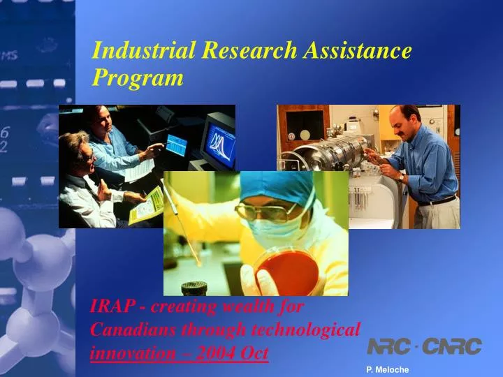 industrial research assistance program