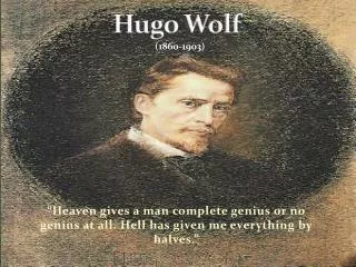 Hugo Wolf