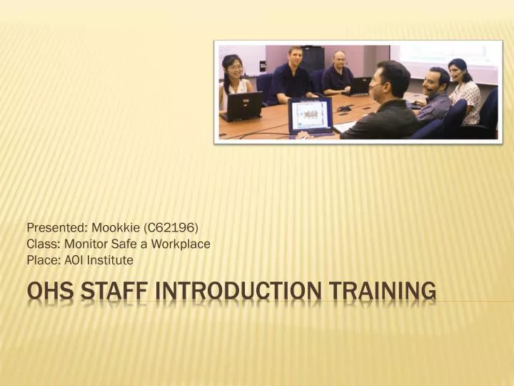 presented mookkie c62196 class monitor safe a workplace place aoi institute