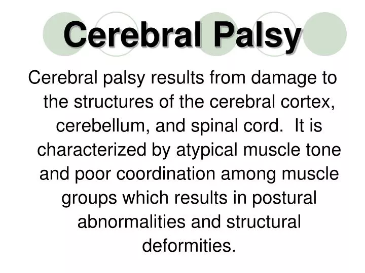 cerebral palsy