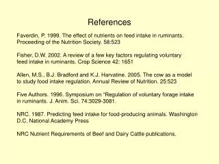 References