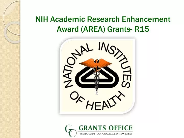 nih academic research enhancement award area grants r15