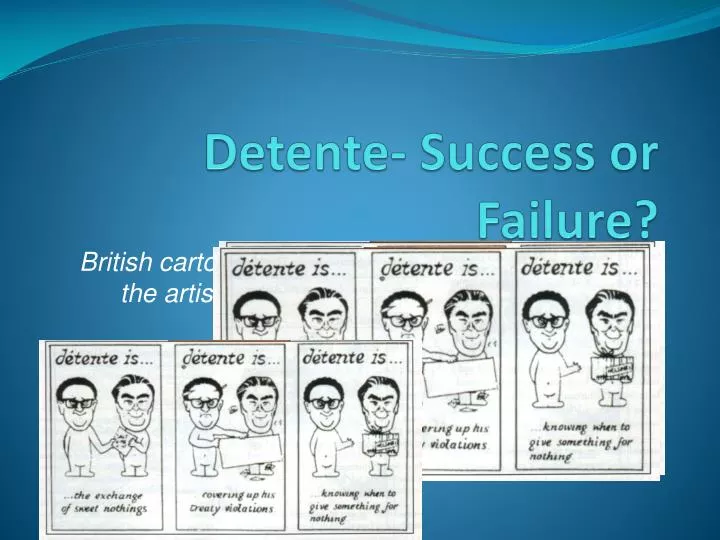 detente success or failure