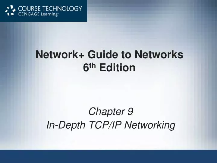 network guide to networks 6 th edition