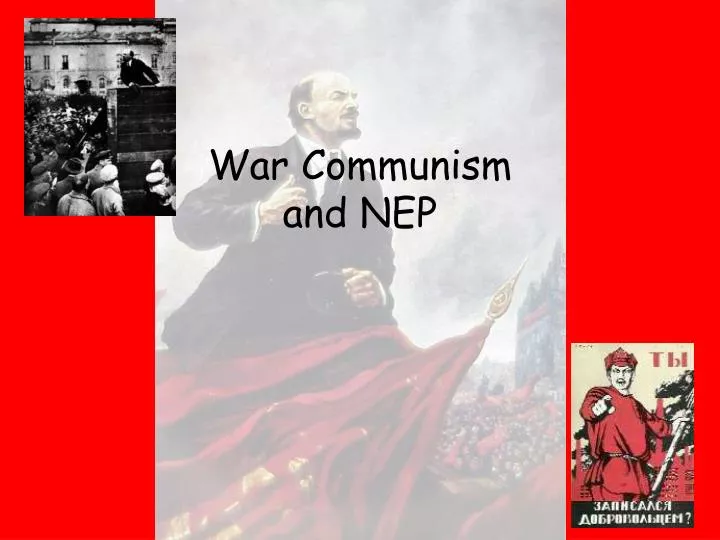 war communism and nep