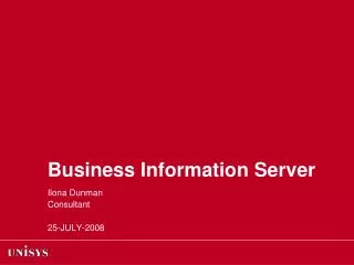 Business Information Server