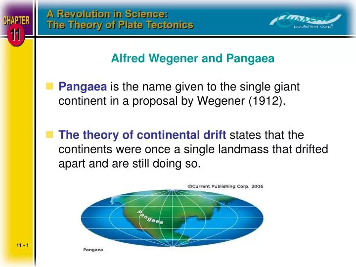 alfred wegener and pangaea