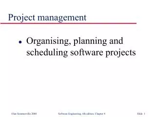 project management