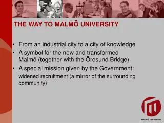 the way to malm university
