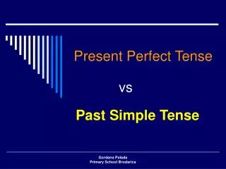 Present Perfect Tense