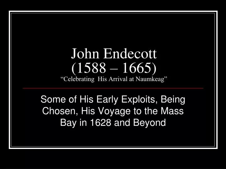 john endecott 1588 1665 celebrating his arrival at naumkeag