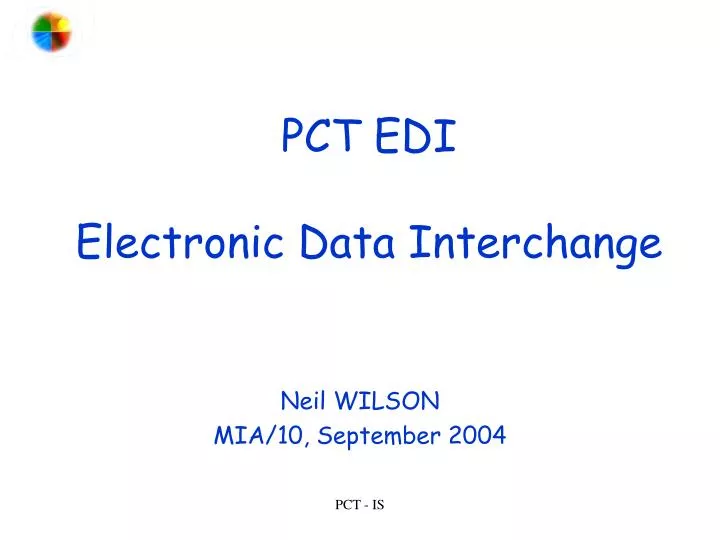 pct edi electronic data interchange