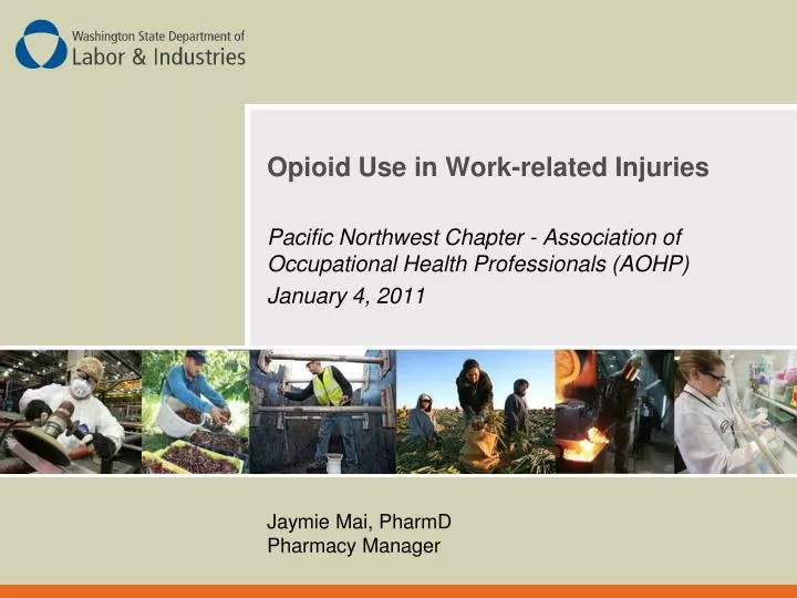 opioid use in work related injuries