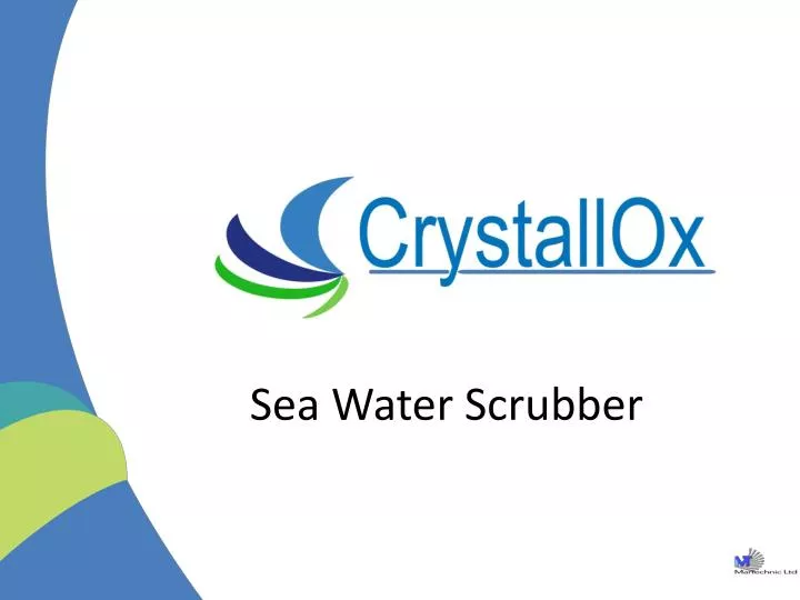 sea water scrubber