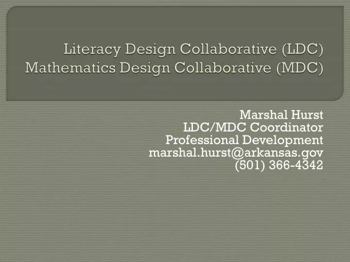 literacy design collaborative ldc mathematics design collaborative mdc